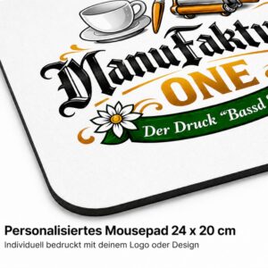 personalisiertes mousepad 24×20 cm mit logo