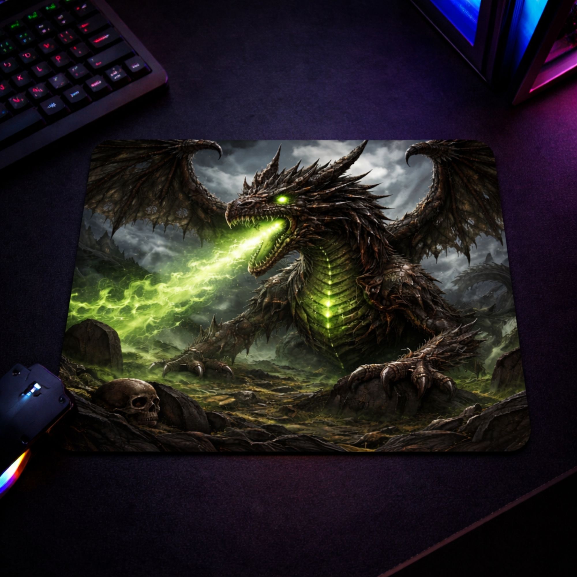 gaming mousepad 24x20 cm – blanko (kopie) gaming mousepad 24x20 cm – blanko (kopie)