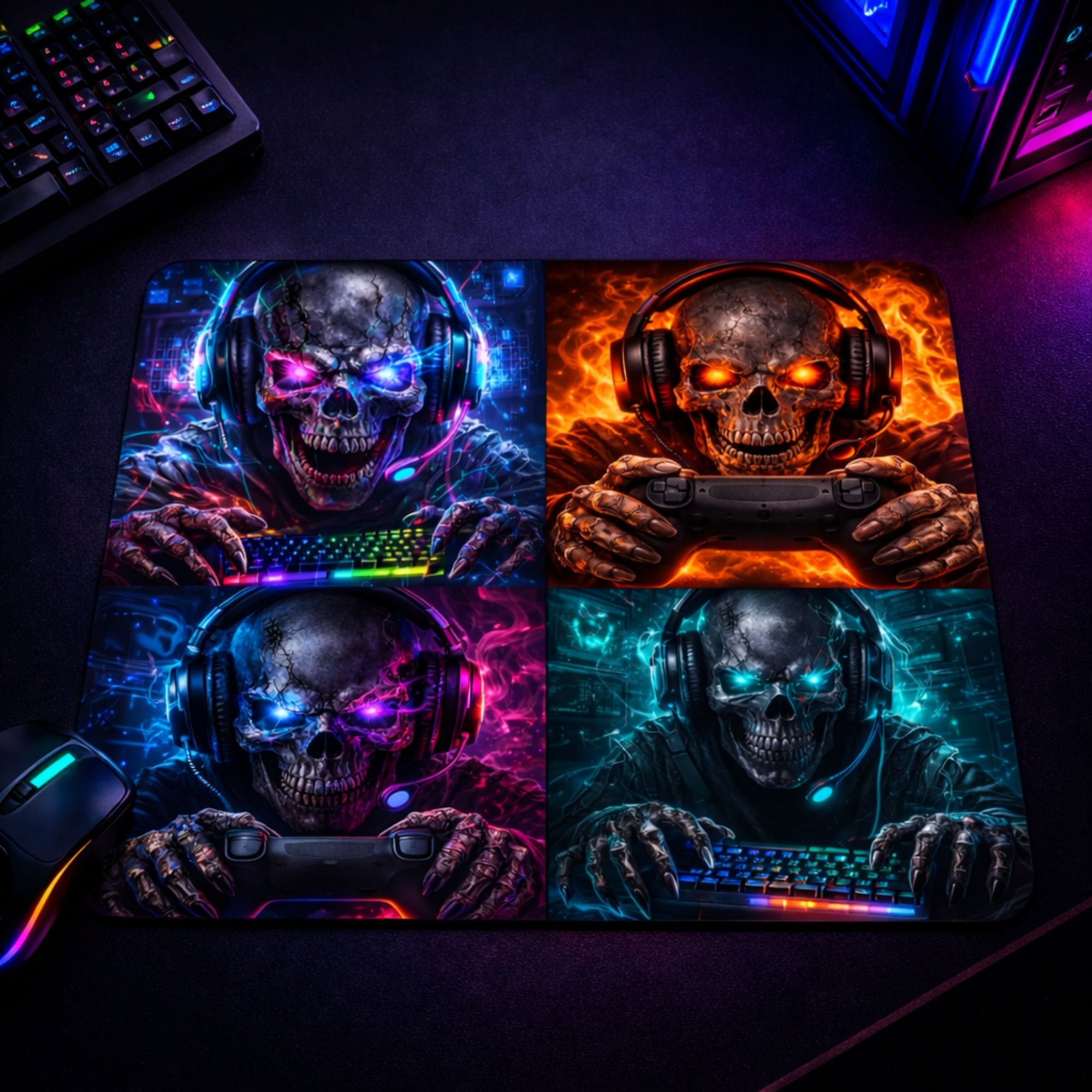 gaming mousepad 24x20 cm – blanko (kopie) gaming mousepad 24x20 cm – blanko (kopie)