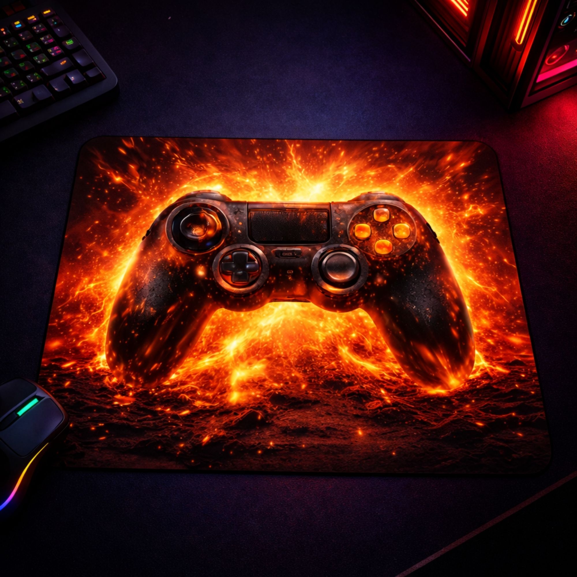 gaming mousepad 24x20 cm – blanko (kopie) gaming mousepad 24x20 cm – blanko (kopie)