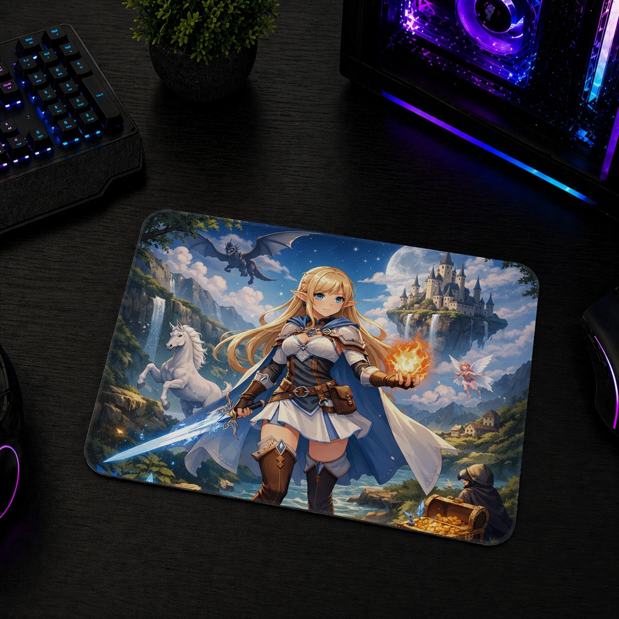 gaming mousepad 24x20 cm – blanko (kopie) gaming mousepad 24x20 cm – blanko (kopie)